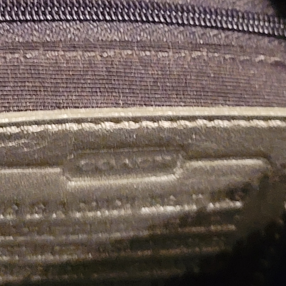 Gray Coach handbag - Picture 6 of 8